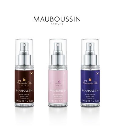 Mauboussin - Promise Me Body Mist Set : Promise Me Mist 50ml (1.7 Fl Oz) Promise Me Flower Mist 50ml (1.7 Fl Oz) & Promise Me Intense Mist 50ml (1.7 Fl Oz) - Buy Online on GoSupps.com