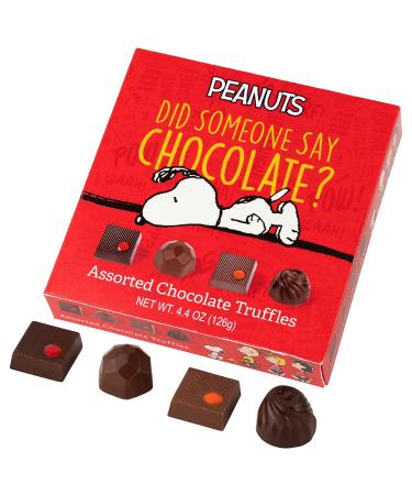 Snoopy Chocolate Lovers Truffles Box - Peanuts Gourmet Food Birthday Gift Set for Him & Her - Prime Chocolate Box Set - Get Well Candy Teacher Gifts - Buy Online on GoSupps.com