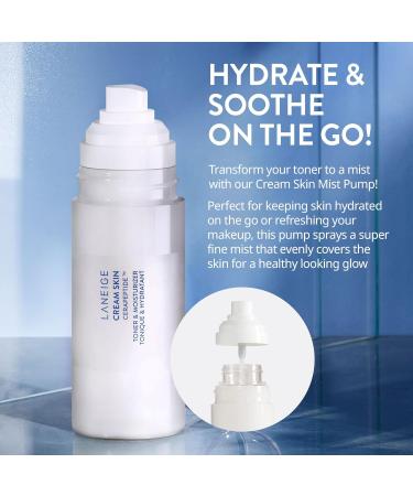 LANEIGE Cream Skin Toner & Moisturizer 2-in-1 | Amino Acid Rich | Hydrating & Strengthening | 1.6 Fl Oz - Buy Online on GoSupps.com