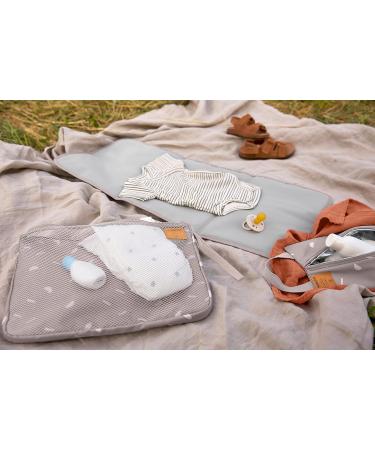 L SSIG Baby Diaper Bag with Changing Mat - Taupe Casual Organizer for On-the-Go Care | International Shipping Available - Buy Online on GoSupps.com