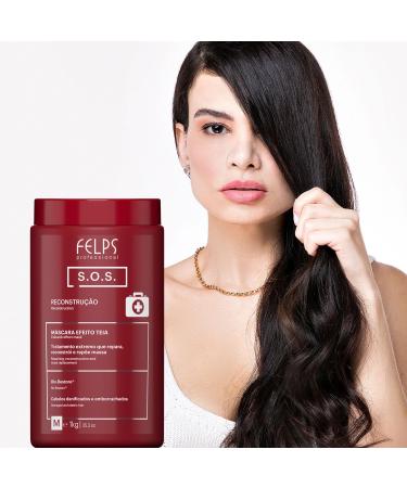 Felps Xmix SOS Extreme Repair Mask - 1kg/35.2oz - Intensive Hair Treatment - Buy Online on GoSupps.com