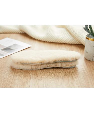 CLPP'LI Women's Sheepskin Replacement Insoles - Beige/Blue - Size 8 M US - Buy Online on GoSupps.com
