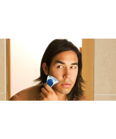 Le'edge Full Face and Body Exfoliator - Blue | Gentle Skin Scrubbing Tool - Buy Online on GoSupps.com