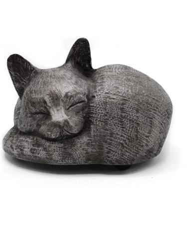 Rainbowbridge At Peace Cat Urn For Ashes - Handcrafted Cat Memorial - Pet Urn Suitable for Indoor & Outdoor Use Pewter - Buy Online on GoSupps.com