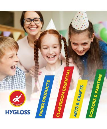 Hygloss 6-Inch White Paper Plates Bulk - 1000 Pack - Disposable for Food, Dessert, or Crafts - Buy Online on GoSupps.com