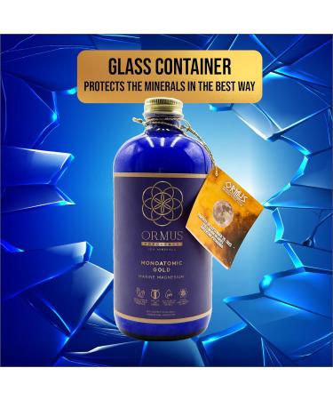 ORMUS PATAGONIA ARGENTINA - Pure Ormus Monoatomic Gold Liquid Minerals Supplements for Energy Mental Focus and Rejuvenation Enhance Stamina Vitality and Mental Clarity 500ml - Buy Online on GoSupps.com