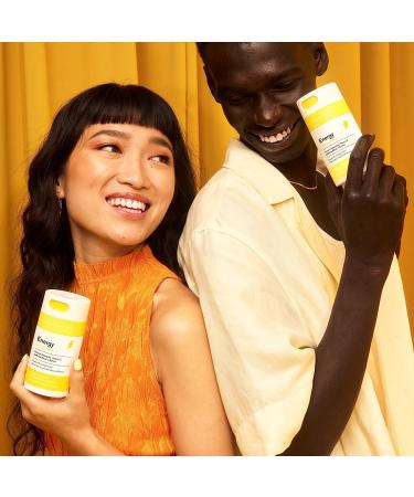 Health By Habit Energy Supplement - Natural Caffeine Blend with Vitamins B & C - 60 Capsules, Vegan, Non-GMO, Sugar-Free - Buy Online on GoSupps.com