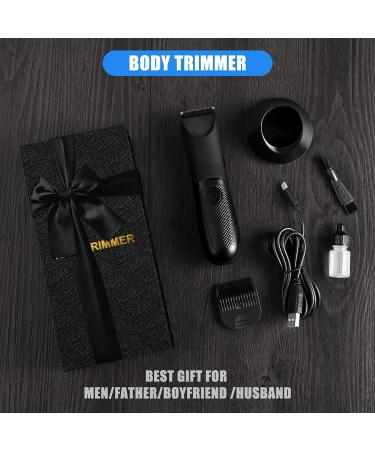 Electric Groin Hair Trimmer for Men & Women - Waterproof Body Groomer with LED Indicator - IPX7 Beard and Bikini Trimmer - Pubic Hair Shaver for Balls - 1PC - Buy Online on GoSupps.com