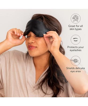 Colorado Home Co Silk Eye Mask for Women and Men - Blackout Sleep Mask for Sleeping and Travel - Nude Champagne Silk - Buy Online on GoSupps.com