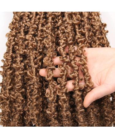 Leeven 12 Inch Blonde Butterfly Locs Crochet Hair 6 Packs - Short Bob Pre-looped Distressed Faux Locs for Women - 27# 12 Inch (Pack of 6) - Buy Online on GoSupps.com
