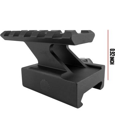 Monstrum Tactical Lockdown Series High Profile Lightweight Riser Mount | 2.2 L / 5 Slot - Buy Online on GoSupps.com