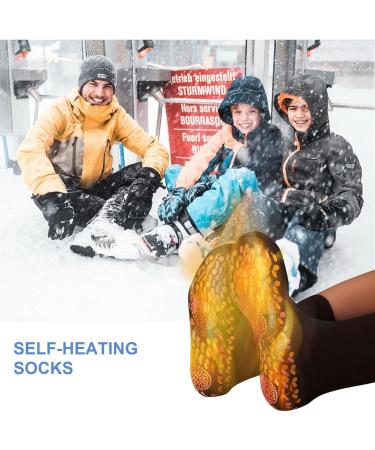 Shop 5 Pairs of Tourmaline Slimming Health Socks - Self-Warming Winter Massaging Socks for Weight Loss & Comfort - Buy Online on GoSupps.com
