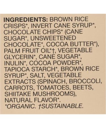 Made Good Chocolate Chip Crispy Squares - 6 Pack (4.68 oz) | Healthy Snack Bars - Buy Online on GoSupps.com