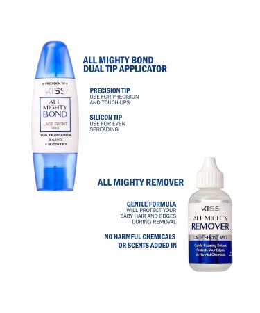 Kiss All Mighty Bond Dual Tip Applicator & Remover Set - Professional Nail Adhesive Tool - Buy Online on GoSupps.com