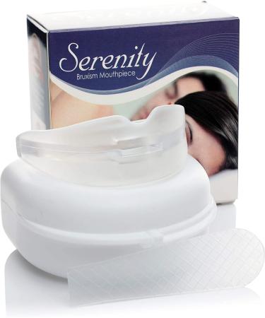 Serenity Bruxism Night Sleep Aid - Customizable Boil and Bite Mouthpiece Guard - Buy Online on GoSupps.com