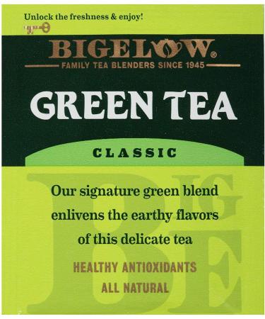 Bigelow Green Tea Box of 28 - Buy Online on GoSupps.com
