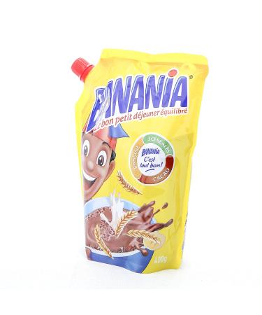 Banania Chocolate Powder 400g - Authentic French Blend (1 Pack) - Buy Online on GoSupps.com