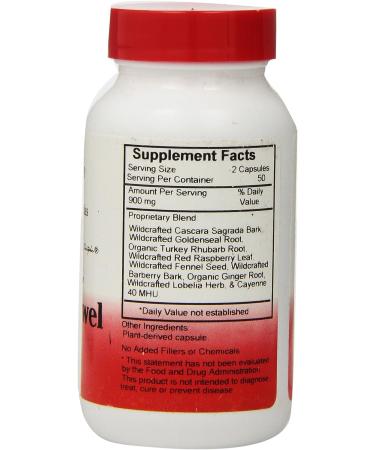 Dr. Christopher's Lower Bowel Formula Capsules - 100 Count Pack of 1 - Buy Online on GoSupps.com