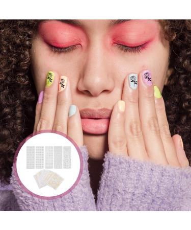 Buy Beaupretty 5pcs Nail Stamping Template Set - Floral Nail Art Plates & Stamper Kits for Women | International Shipping Available - Buy Online on GoSupps.com