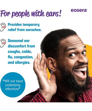 Ear Pain MD 4% Lidocaine Pain Relieving Drops 12.5 mL - Fast Relief for Ear Pain - Buy Online on GoSupps.com