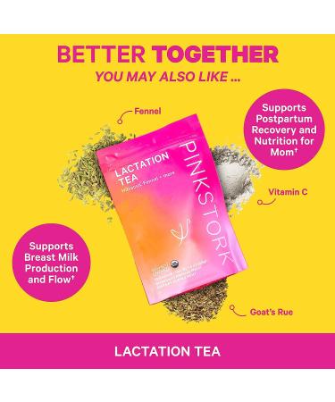 Pink Stork Lactation Sweets - Fenugreek & Milk Thistle Supplement for Breastfeeding Moms | 30 Watermelon Lozenges - Buy Online on GoSupps.com