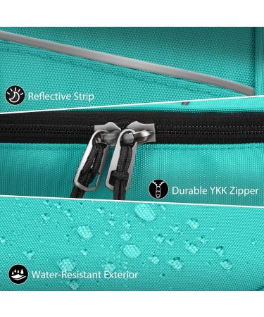 Medmax Insulin Cooling Bag - Portable Diabetic Organizer with 2 Cooling Packs | Water-Repellent Insulated Cooler for Insulin Pens & Accessories (Blue-Green) - Buy Online on GoSupps.com