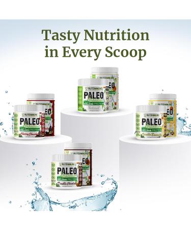 Paleo Perfection Double Chocolate Grass Fed Beef Collagen Protein Powder without Stevia - Paleo Keto SCD AIP Protein Powder w/ Apple Fiber Carrot Broccoli - 1lb Protein Powder & Superfood Blend - Buy Online on GoSupps.com
