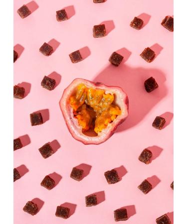 KoRo - Passion fruit cubes without added sugar 500g - Delicious dried fruit without sugar sulfur free and in economical packaging - Buy Online on GoSupps.com