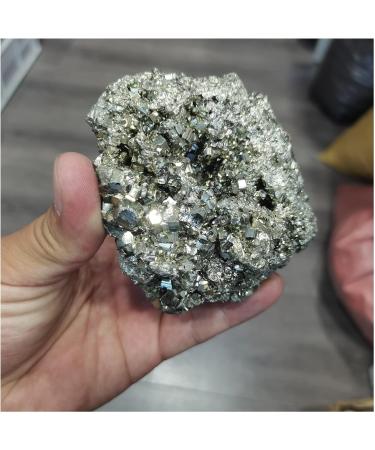 Natural Crystal Rough Natural Copper Pyrite Specimen Chalcopyrite Crystal Rock Stones Original Specimen Cluster Collection Stone Decoration (Size : 250-300g) - Buy Online on GoSupps.com