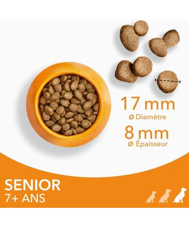 IAMS Dry Dog Food for Large Breeds with Fresh Chicken 7+ Years 3kg - Buy Online on GoSupps.com