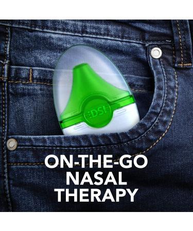 SinuCleanse Inhalo Nasal Dry Salt Inhaler - 100% All-Natural Salt Crystals for Easy Breathing - Buy Online on GoSupps.com