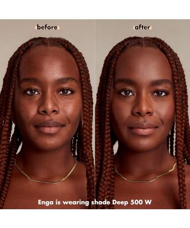 e.l.f. Camo Powder Foundation Deep 500 W 8g - Primer-Infused, Long-Lasting Full Coverage - Buy Online on GoSupps.com