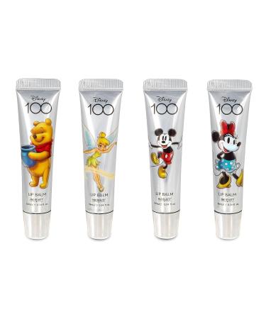 MAD BEAUTY Disney 100 Years of Wonder Lip Balm Set - Vanilla, Apple, Coconut & Strawberry - Winnie the Pooh, Tinker Bell, Mickey Mouse & Minnie Mouse - Collectible Flip Book - Buy Online on GoSupps.com