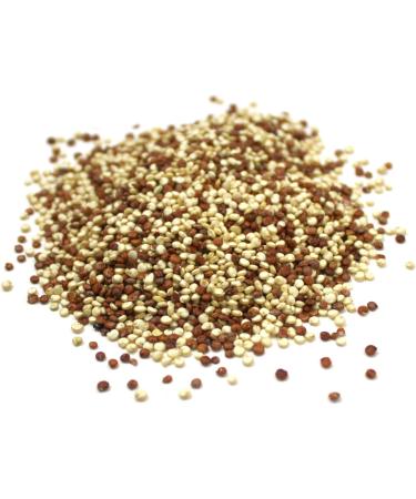 Yupik Organic White & Red Quinoa Mix 1 kg Non-GMO Gluten-Free Kosher Vegan Raw Seeds Blend of White & Red Quinoa Unsalted Oil-Free Source of Fiber & Iron Ideal Replacement to Rice & Pasta - Buy Online on GoSupps.com
