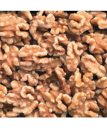 Fisher California Grown Walnut Halves & Pieces - 32 oz, Unsalted, Gluten Free, Non-GMO, No Preservatives - 2 lb Pack - Buy Online on GoSupps.com