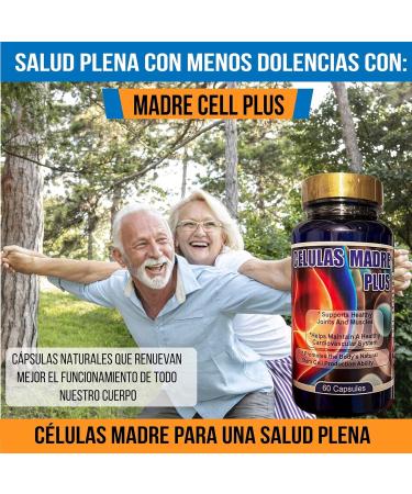Madre Cell Plus - Suplemento de f rmula de nutrientes a Base de plantas de apoyo de c lulas saludables para antienvejecimiento y longevidad sin OMG sin Gluten vegetariano 120 c psulas - Buy Online on GoSupps.com