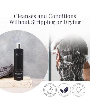 MONAT for Men 2-in-1 Shampoo & Conditioner - Natural Hair Regrowth - 237 mL/8.0 fl oz - Buy Online on GoSupps.com