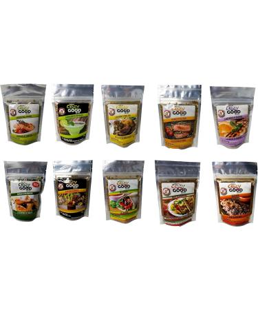 Crazy Good Spices Natural Essential Pack Certified Gluten Free From Natural Ingredients - 1 Count - BBQ Rub flavour - RUB BARBEQUE (86g) - Buy Online on GoSupps.com
