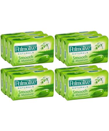 Palmolive Naturals Moisture Care with Aloe and Olive Extracts Bar Soap 80 Gram / 2.8 Ounce 3 Count (Pack of 4) 12 Bars Total Aloe Vera 2.8 Ounce (Pack of 12)
