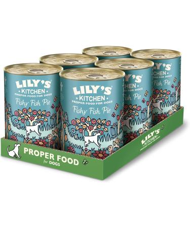 Lily's Kitchen Natural Wet Dog Food - Grain-Free Fish P t for Adults (6 x 400g) - Healthy & Delicious - Buy Online on GoSupps.com