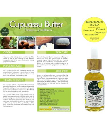 Nativilis capillary emollient reconstructor - hair repair treatment enriched from 04 Amazonian Rainforest Bio Oil - Patua Pracaxi Murumuru Cupuacu - boosts hydration levels reducing frizz - Copaiba - Buy Online on GoSupps.com