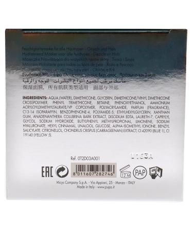 Pupa Milano Hydra Revolution Face Mask - Ultimate Moisturization Firming & Anti-Aging - Continuous Hydration - 1.69 Oz - Buy Online on GoSupps.com
