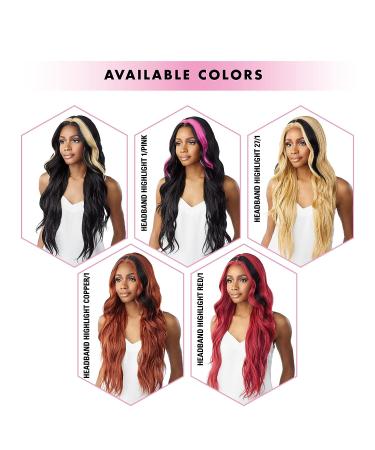 Sensationnel Vice Lace Front Wig - HD Transparent Lace - Pre-Plucked Hairline - Vice Unit 12 - HBRED/1 - Buy Online on GoSupps.com