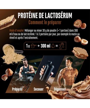 Elite Whey Protein en poudre - 1000 g Sandwich aux noisettes. - avec whey isolat - jusqu' 23 g de prot ines par portion - instantan ment soluble - avec lactase BCAA & EAA - Buy Online on GoSupps.com