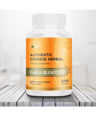 Dr. Long's Herbs Authentic Chinese Herbal Supplement - Gas and Bloating Formula - Whole Digestive System Support Root Cause Focused Effective for 1000 Years