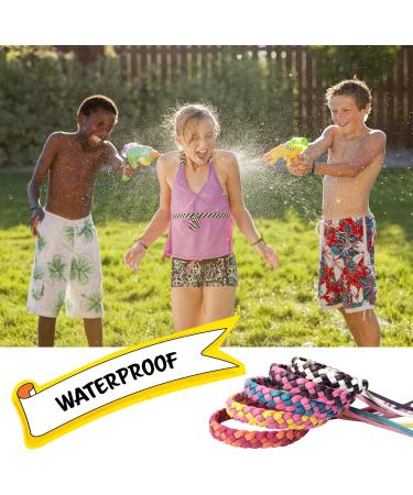 24-Pack PU Leather Mosquito Repellent Bracelets - DEET-Free Bands for Adults & Kids | Indoor/Outdoor Protection for Camping, Swimming, Fishing, Travel - Buy Online on GoSupps.com