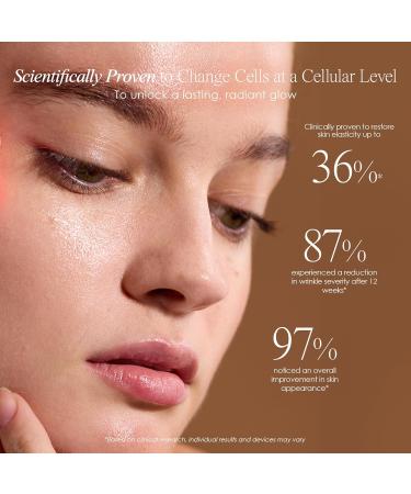 LumaGlow Red LED Light Therapy by Project E Beauty | Skin Rejuvenation and Anti-Aging | Diminish Fine Lines & Wrinkles | Improve Skin Elasticity | Handheld Device for Spa & Home Use - Buy Online on GoSupps.com