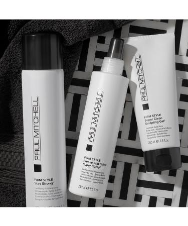 Paul Mitchell Freeze and Shine Super Hairspray Maximum Hold Shiny Finish Hairspray For Coarse Hair Cucumber Melon with Soft Floral notes 8.5 Fl Oz (Pack of 1) - Buy Online on GoSupps.com