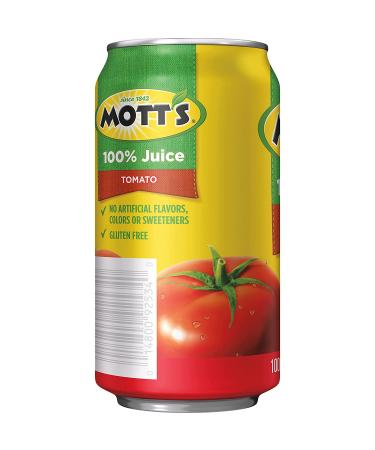 Mott's 100% Tomato Juice 11.5oz Can - 24 Pack - Buy Online on GoSupps.com