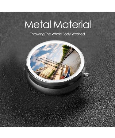 Seine Sailinground Pill Box - 3 Compartment Portable Travel Organizer for Pills | Ideal for International Travel - Buy Online on GoSupps.com